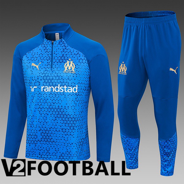 Marseille OM Kids Training Tracksuit SuitBlue 2023/2024