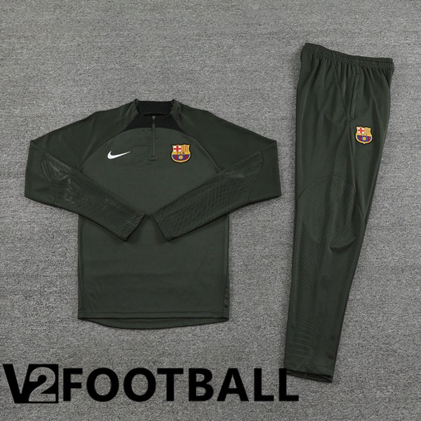 FC Barcelona Training Tracksuit Suit Green 2023/2024