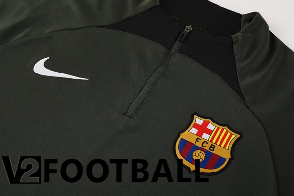 FC Barcelona Training Tracksuit Suit Green 2023/2024