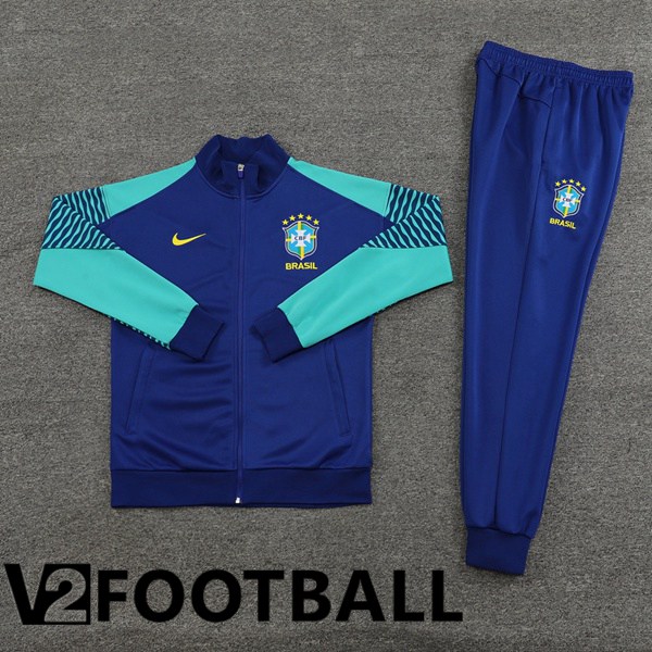 Brazil Training Jacket Suit Blue 2023/2024