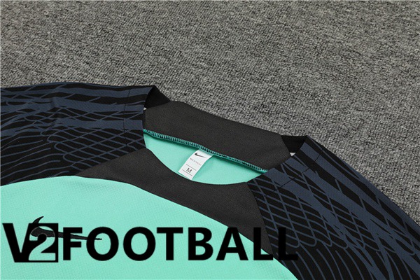 FC Chelsea Training T Shirt + Shorts Green 2023/2024