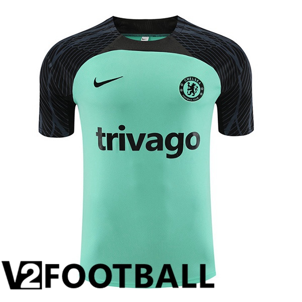 FC Chelsea Training T Shirt Green 2023/2024