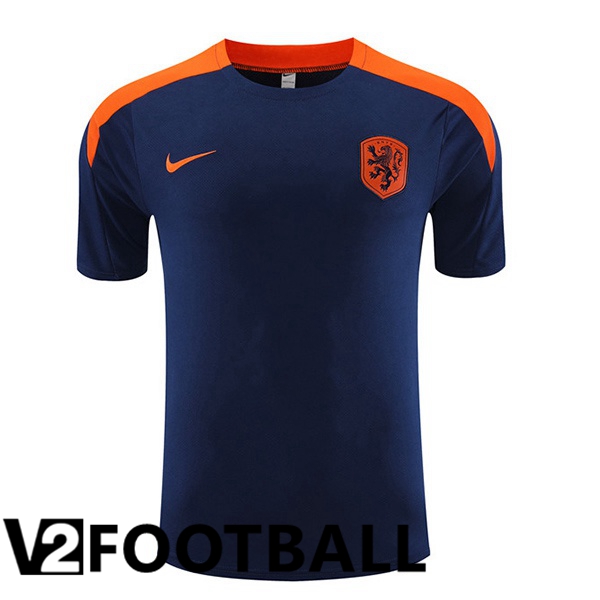 Netherlands Training T Shirt Royal Blue 2023/2024