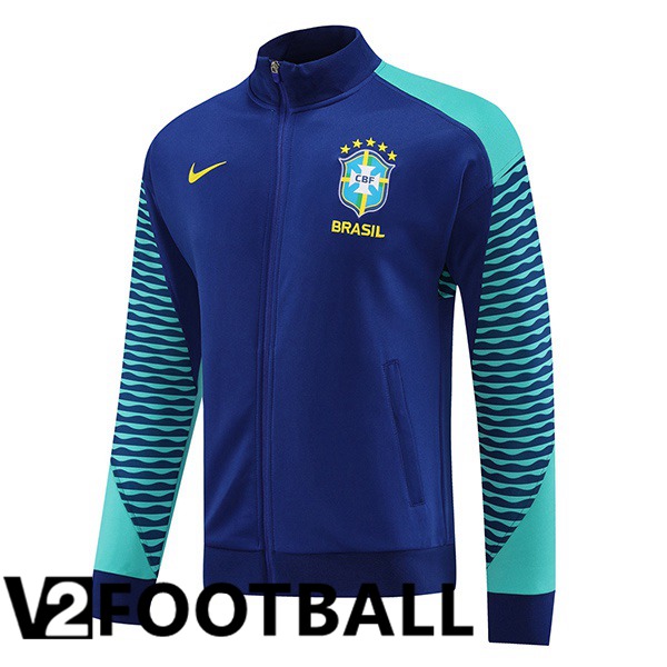 Brazil Training Jacket Blue 2023/2024