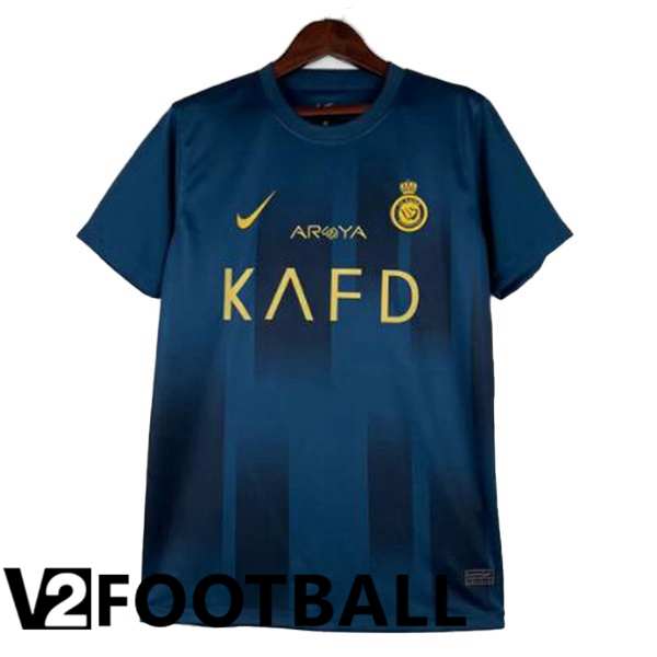 Al-Nassr FC Football Shirt Away Blue 2023/2024