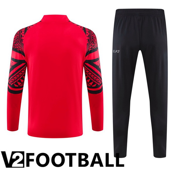 SSC Napoli Training Tracksuit Suit Red 2023/2024