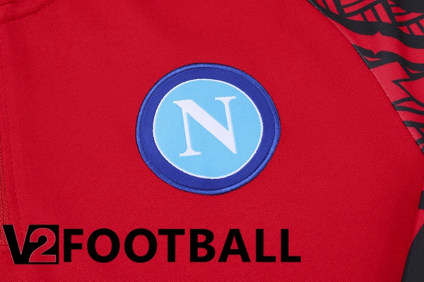 SSC Napoli Training Tracksuit Suit Red 2023/2024