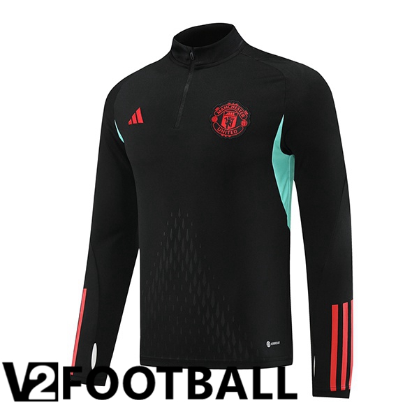 Manchester United Training Sweatshirt Black 2023/2024