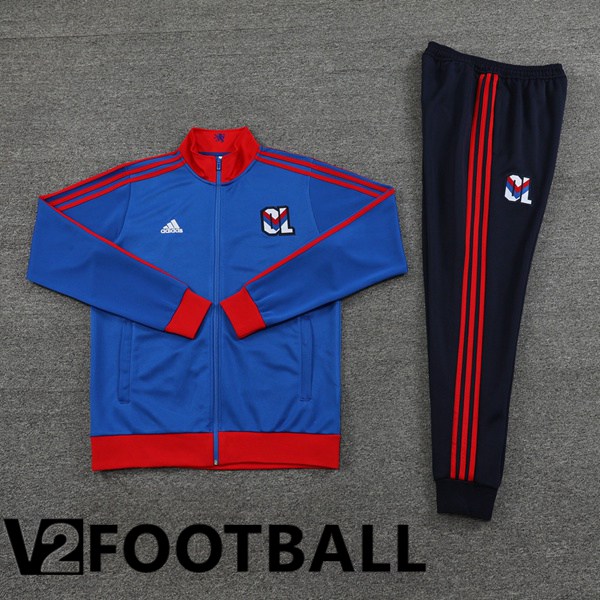 Lyon OL Training Jacket Suit Blue 2023/2024