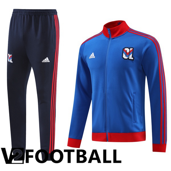 Lyon OL Training Jacket Suit Blue 2023/2024