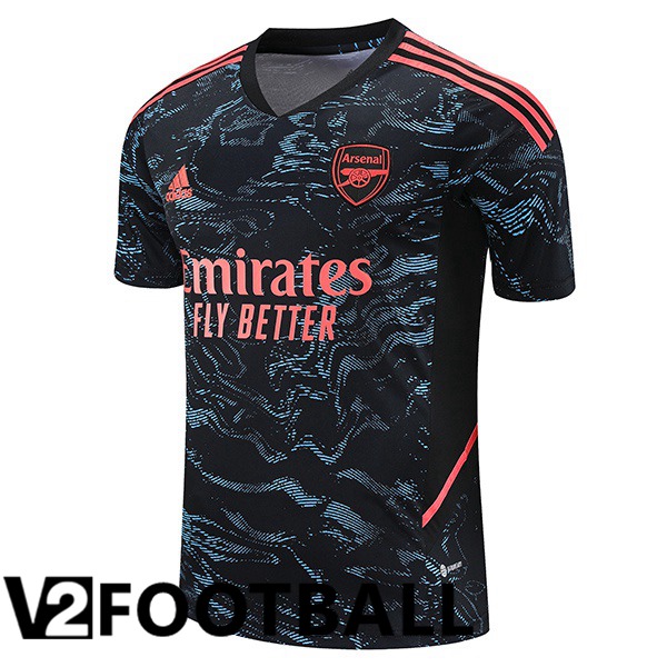 Arsenal Training T Shirt Black 2023/2024