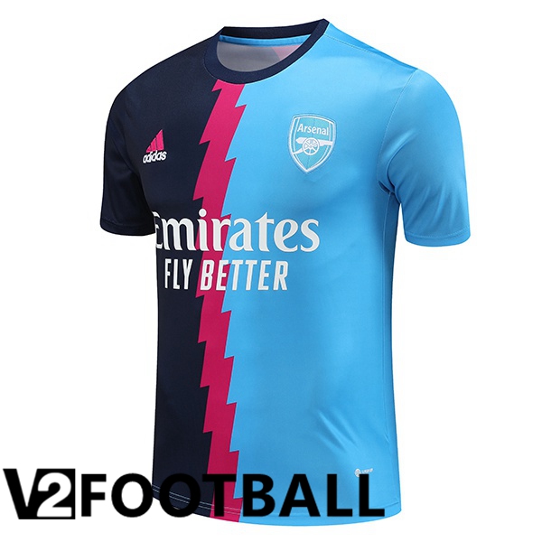 Arsenal Training T Shirt Blue 2023/2024