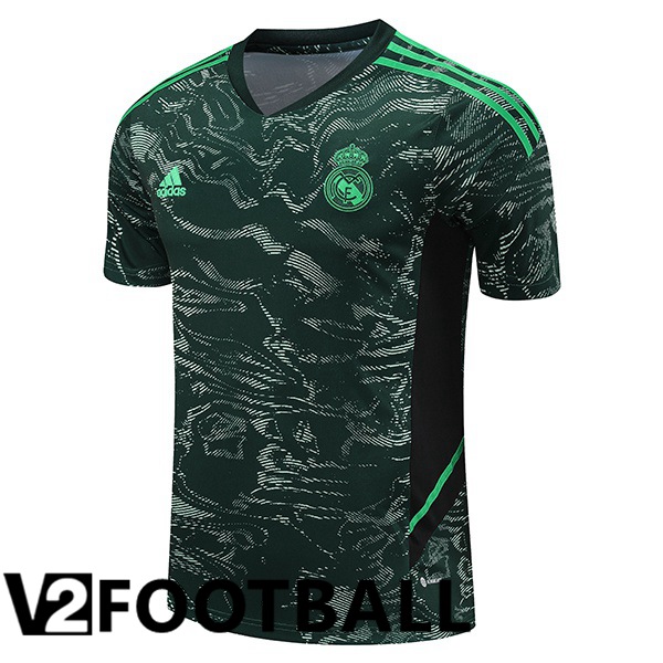 Real Madrid Training T Shirt Green 2023/2024