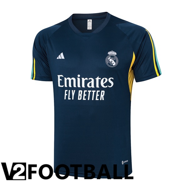 Real Madrid Training T Shirt Blue Royal 2023/2024