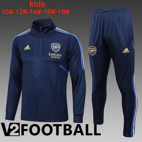 Arsenal Kids Training Training Jacket Suit Blue Royal 2023/2024
