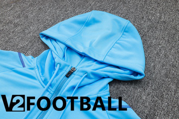 Argentina Training Tracksuit Hoodie Blue 2023/2024