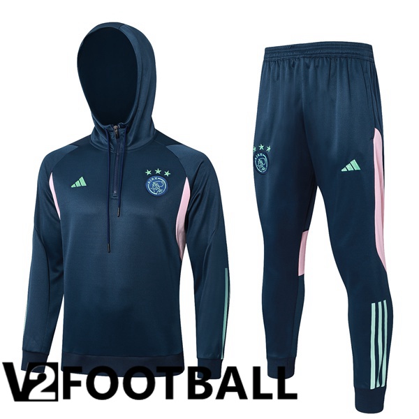 AFC Ajax Training Tracksuit Hoodie Blue Royal 2023/2024