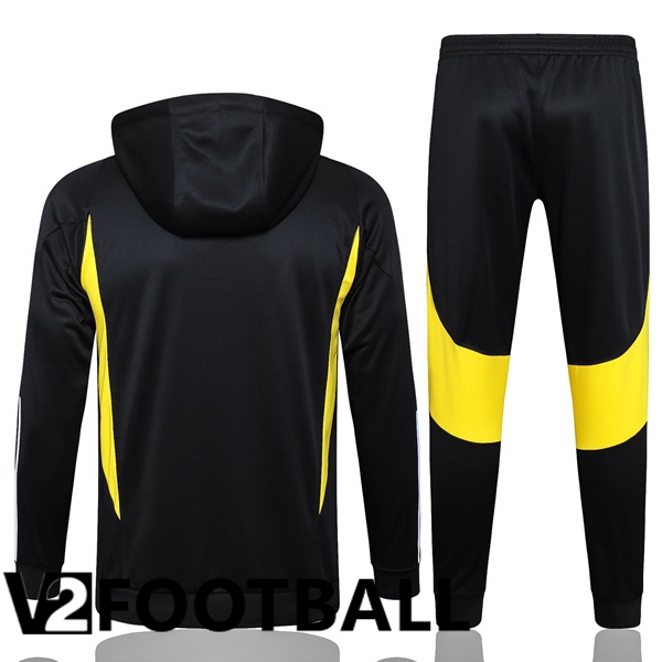 Juventus Training Tracksuit Hoodie Black 2023/2024