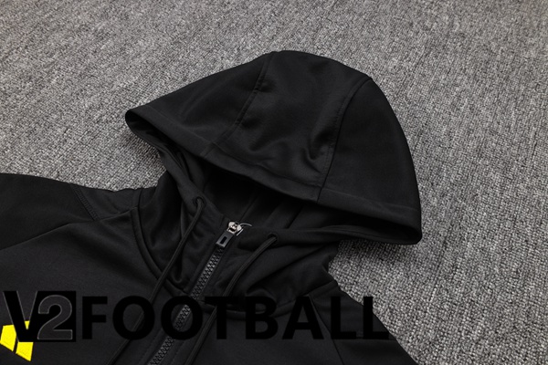 Juventus Training Tracksuit Hoodie Black 2023/2024