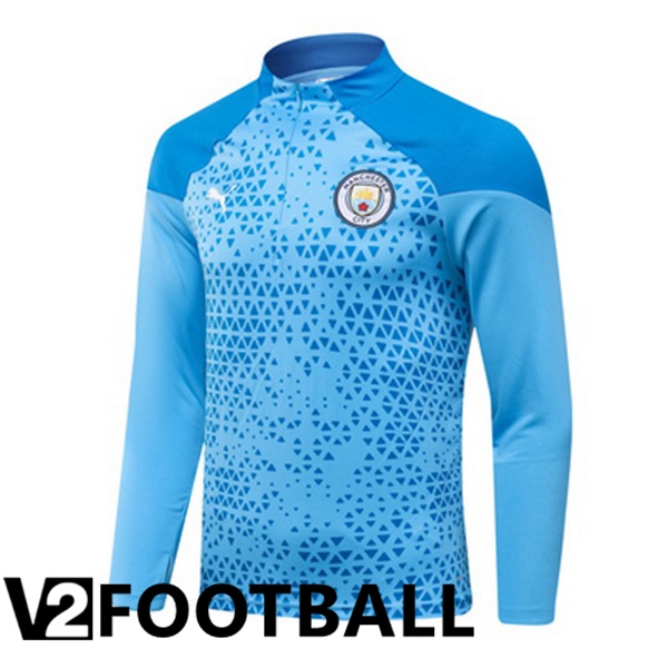 Manchester City Training Sweatshirt Blue 2023/2024