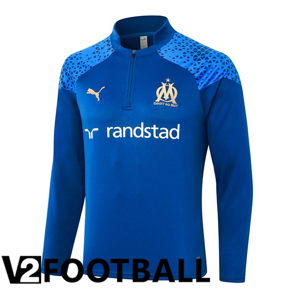 Marseille OM Training Sweatshirt Blue 2023/2024