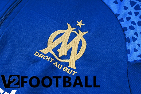 Marseille OM Training Tracksuit Suit Blue 2023/2024