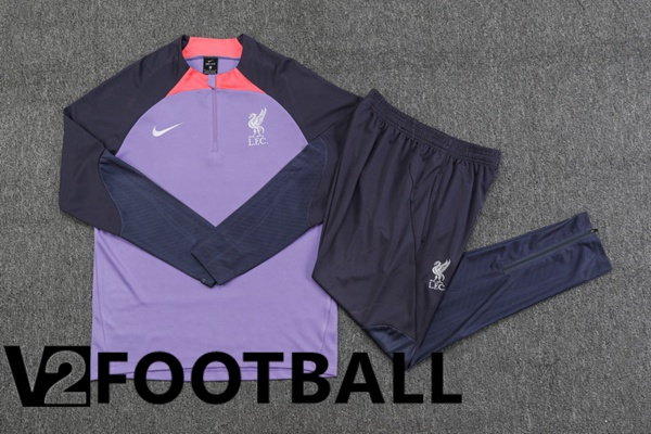 FC Liverpool Training Tracksuit Suit Purple 2023/2024