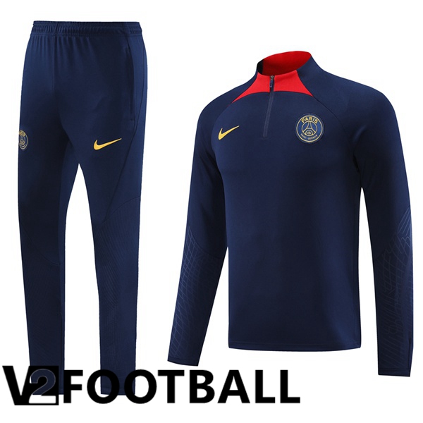 Paris PSG Training Tracksuit Suit Blue Royal 2023/2024