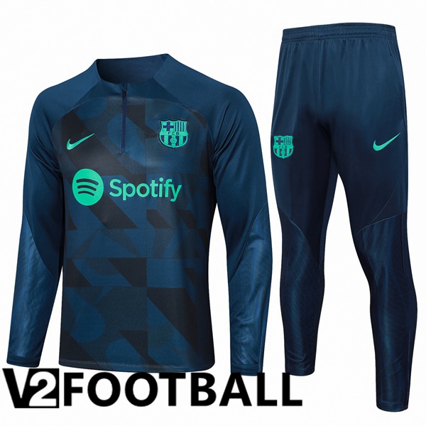 FC Barcelona Training Tracksuit Suit Blue Royal 2023/2024