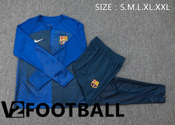 FC Barcelona Training Tracksuit Suit Blue 2023/2024