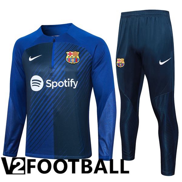 FC Barcelona Training Tracksuit Suit Blue 2023/2024