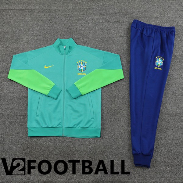 Brazil Training Jacket Suit Green 2023/2024