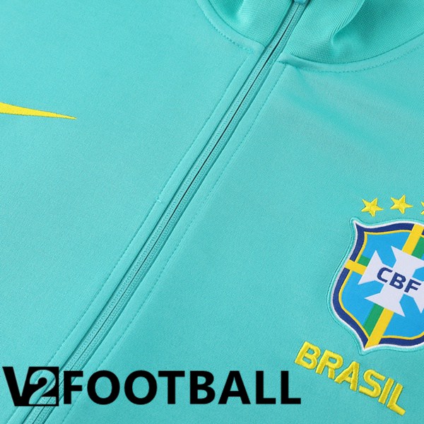 Brazil Training Jacket Suit Green 2023/2024