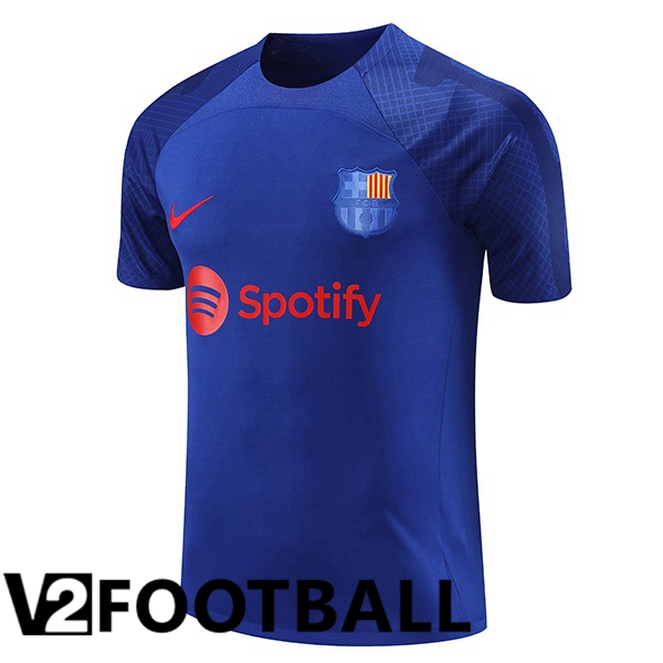 FC Barcelona Training T Shirt Blue Royal 2023/2024