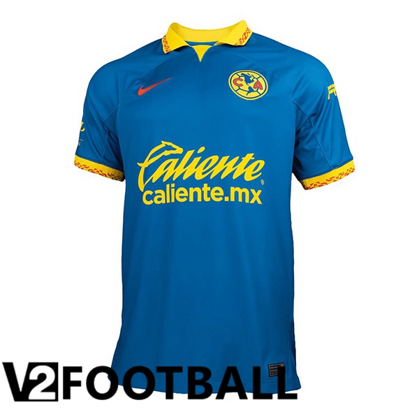 Club America Soccer Shirt Away Blue 2023/2024