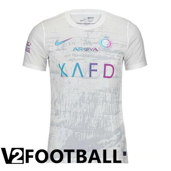 Al-Nassr FC Soccer Shirt Third White 2023/2024
