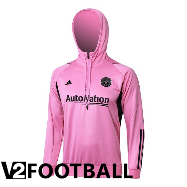 Inter Miami CF Training Sweatshirt Hoodie Pink 2024/2025