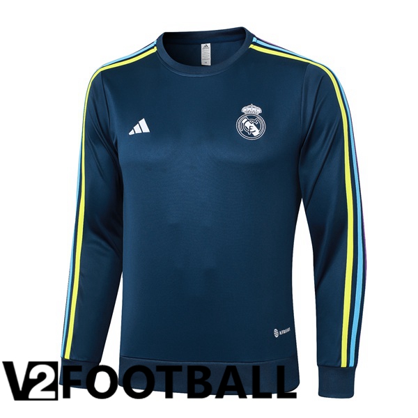 Real Madrid Training Sweatshirt Blue Royal 2024/2025