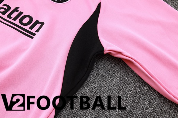 Inter Miami CF Training Tracksuit Sweatshirt Hoodie Pink 2024/2025
