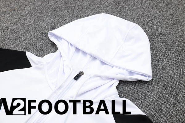 Juventus Training Tracksuit Sweatshirt Hoodie White 2024/2025
