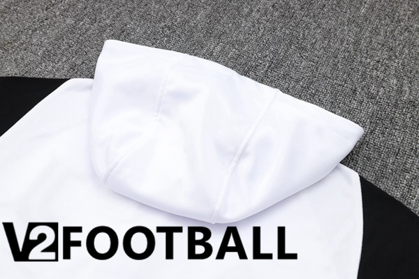 Juventus Training Tracksuit Sweatshirt Hoodie White 2024/2025