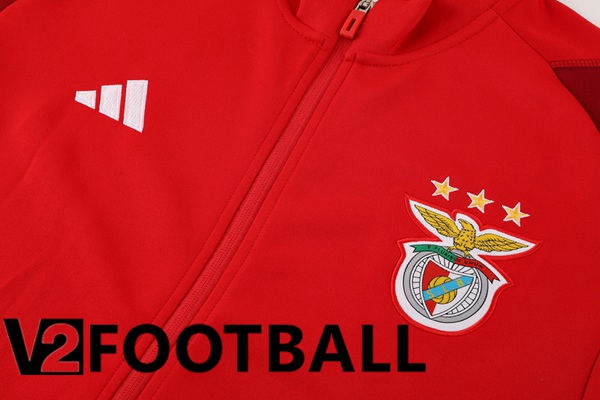 S.L Benfica Training Jacket Suit Red 2024/2025