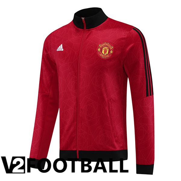 Manchester United Training Jacket Red 2024/2025