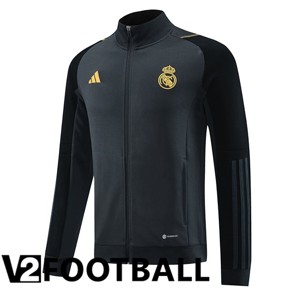 Real Madrid Training Jacket Grey 2024/2025