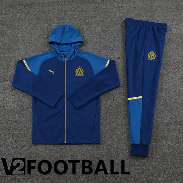 Marseille OM Training Tracksuit Windbreaker Blue 2024/2025