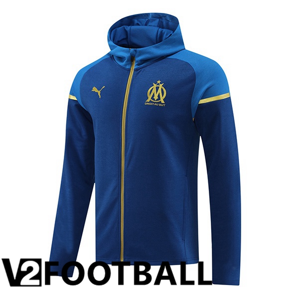 Marseille OM Windbreaker Blue 2024/2025