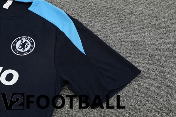 FC Chelsea Training T Shirt + Shorts Blue Royal 2024/2025