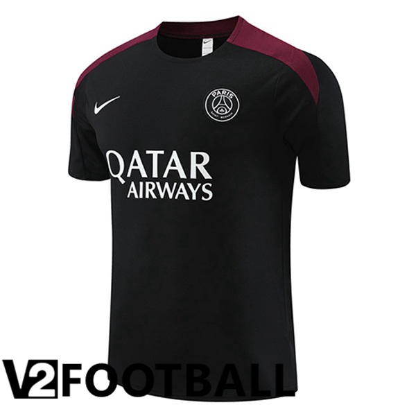 Paris PSG Training T Shirt Black 2024/2025