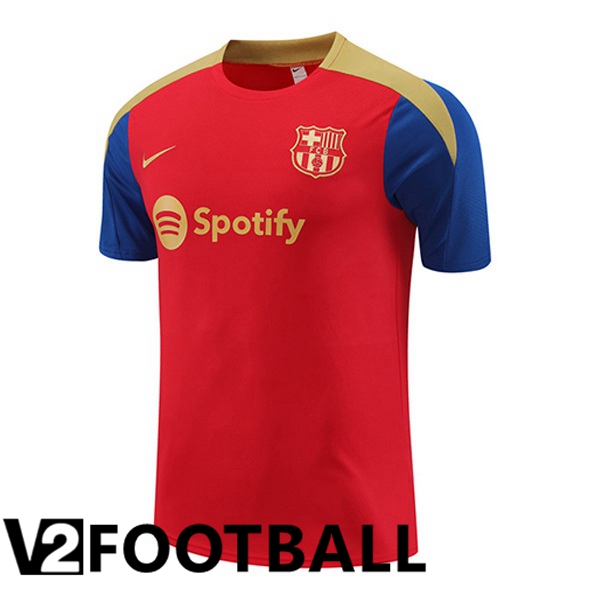 FC Barcelona Training T Shirt Red 2024/2025