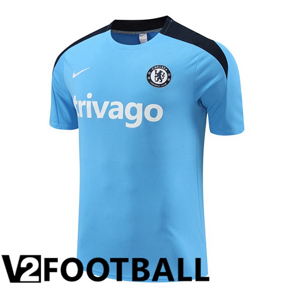 FC Chelsea Training T Shirt Blue 2024/2025